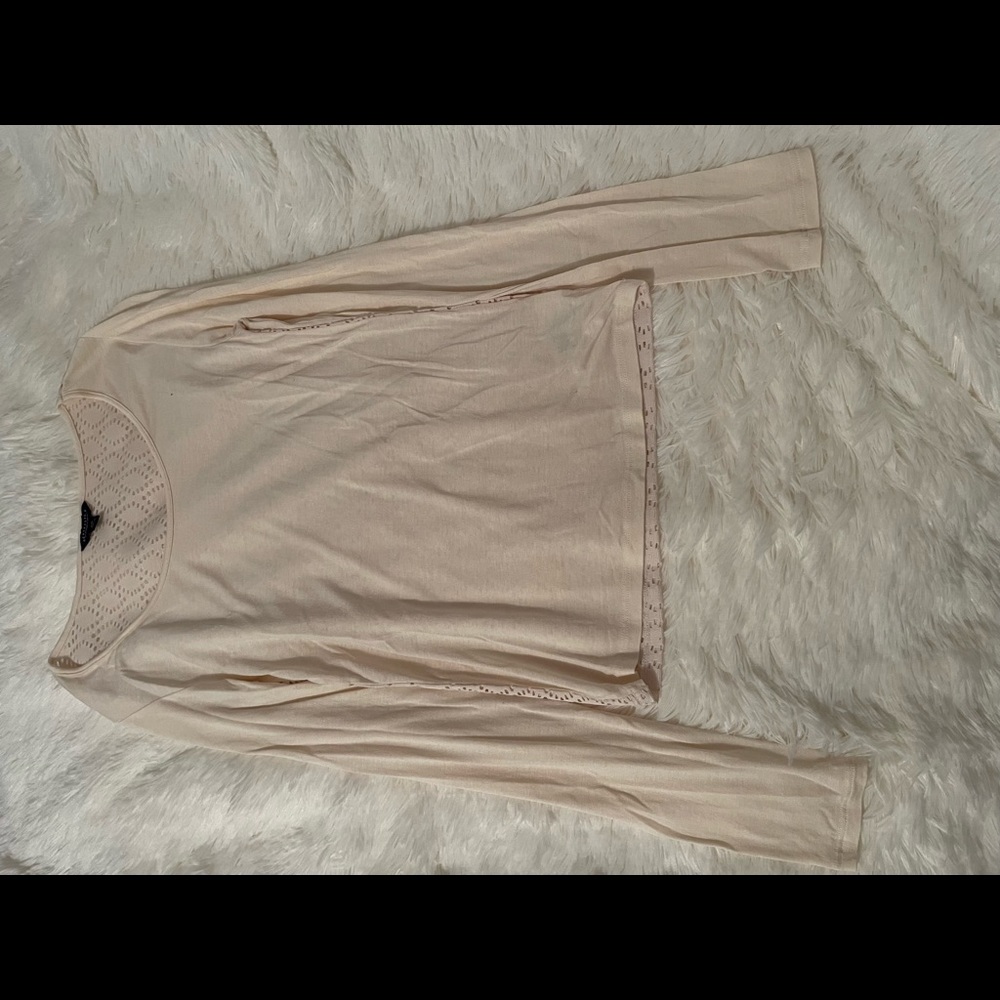 Lace Back Shirt